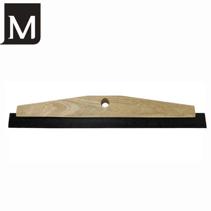 24in Wood-Backed Floor Squeegee Head