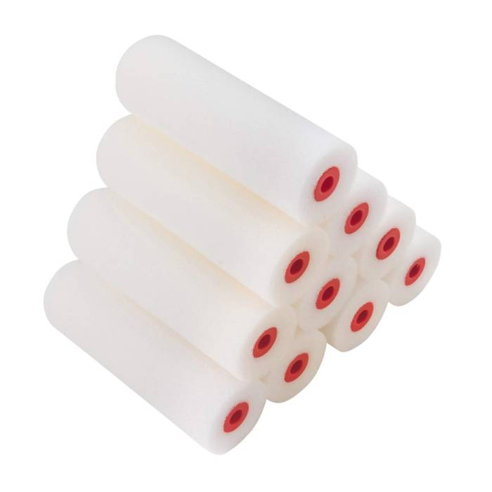 4" BQE Foam Roller (10 Pack)