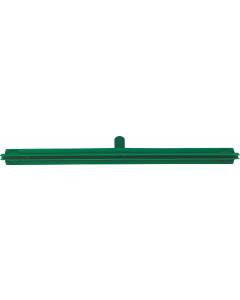 Hygiene Floor Squeegee w Replacement Cassette 700mm Green
