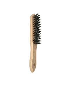 Hardened Steel Wire Brush - 3 Row