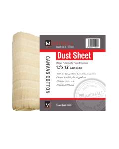 Marshall Canvas Cotton Dustsheet 12ft x 12ft