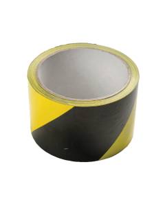 Yellow / Black Self adhesive warning Tape